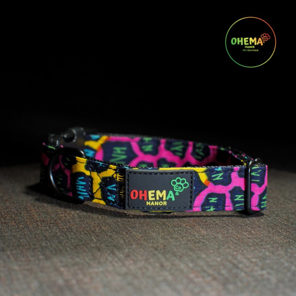 Yaa (African Print) Dog Collars